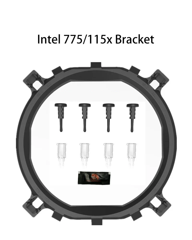 

CPU Cooler Fan Bracket Heatsink Holder Computer Buckle For intel LGA 775 1150 1151 1155 1156 1366 2011 AM3 AM4 Backplane Base