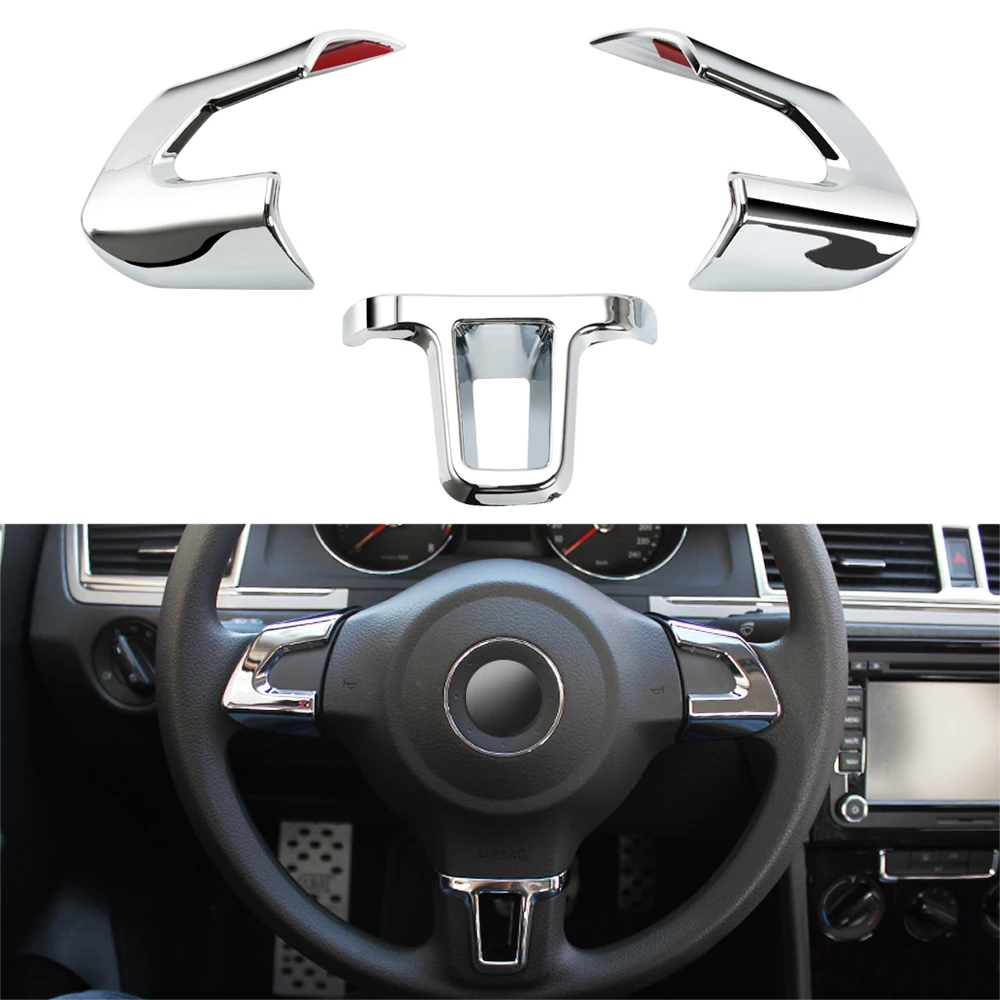 Аксессуары для хромированной обшивки из АБС пластика Volkswagen /VW /GOLF 6 MK6 /POLO /JETTA MK5 bora