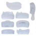 1 шт., силиконовая Прозрачная безопасная прозрачная 3D форма для эпоксидной УФ смолы, инструменты для изготовления ювелирных изделий, формы для смолы сделай сам, ручная работа 2020