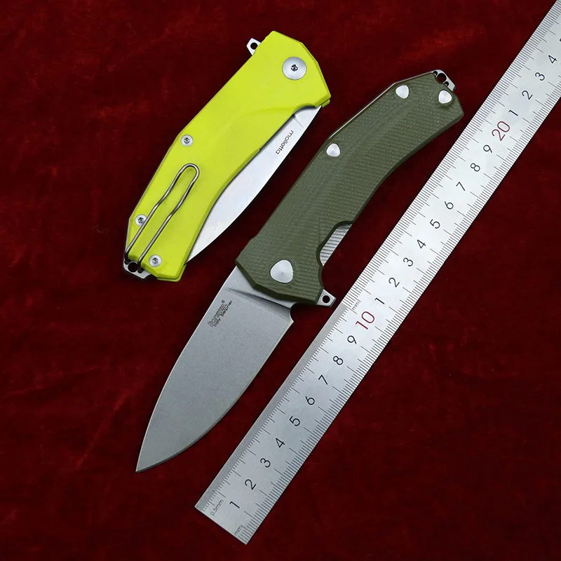 Лезвие из Лев и стали molletta KUR D2 Ручка G10 шариковый подшипник Флиппер тактический