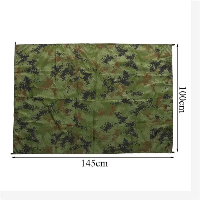 100x145 см камуфляж прямоугольник солнцезащитный навес парус покрытие 210 т водонепроницаемый навес сад патио бассейн тент навес коврик