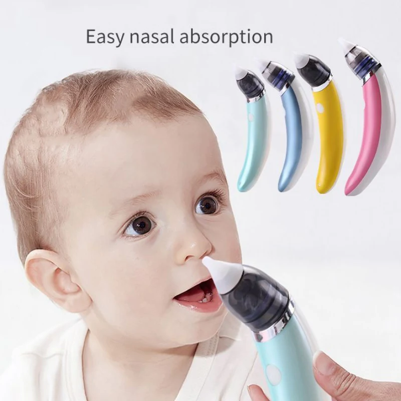 

Kid Baby Nasal Aspirator Electric Nose Cleaner Newborn Baby care Sucker Cleaner Sniffling Equipment Safe Hygienic Nose Aspirato