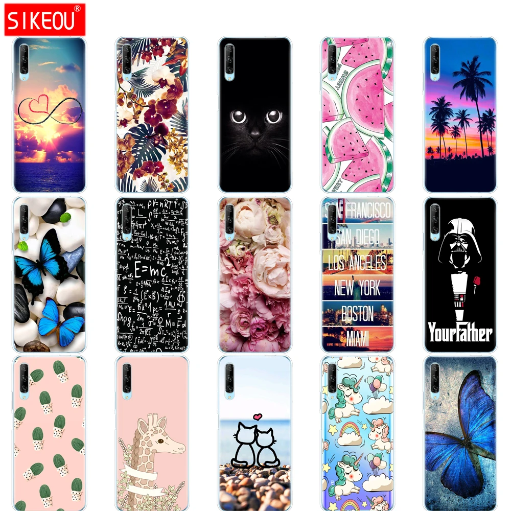 Чехол для телефона huawei y9s задняя крышка y9 S бампер etui coque Силиконовый ТПУ мягкий