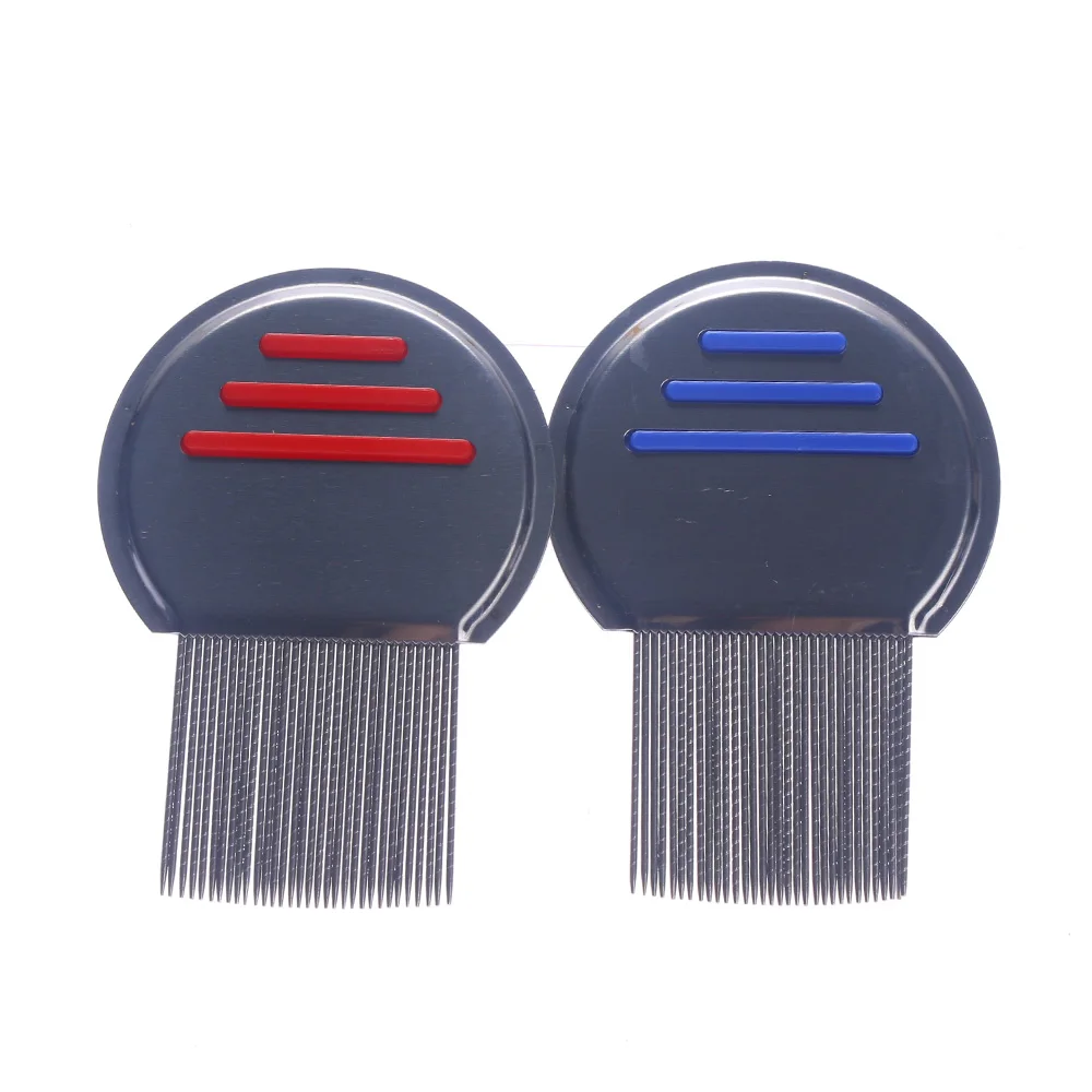 Высокий уровень комфорта головка для вычесывания вшей металлический нит голову