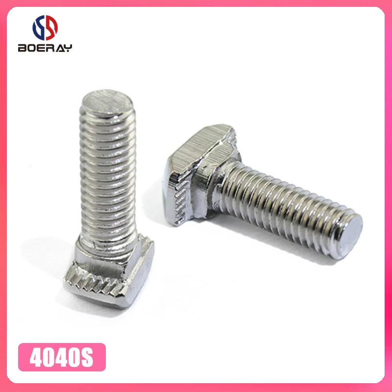 20 шт. 10 болт с Т образной головкой крепеж для алюминиевого профиля 4040 со слотом 8