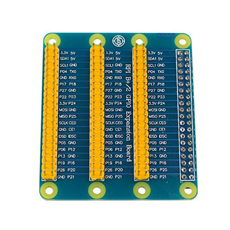 Плата расширения Raspberry Pi Gpio один ряд три ряда для 4 3 Model B +|Аксессуары