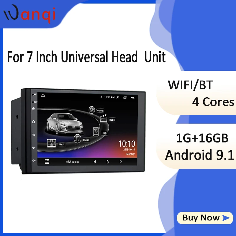 Автомобильная Мультимедийная система 2.5D универсальный мультимедийный плеер на