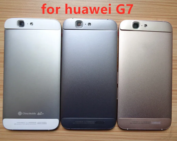 Для Huawei G7 TL00/UL20 крышка батареи задний корпус задняя дверь чехол для Ascend + Кнопка