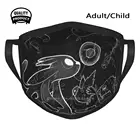 Хлопковая дышащая маска для лица Will Of Wisps, игровая консоль для видеоигр, платформер, аркадные игры Indie Ori Forest Wisps