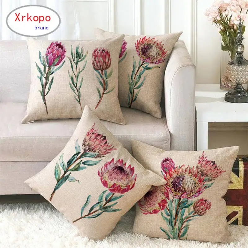 45 см * двух хризантем Комплект постельного белья/хлопковая подушка для дивана