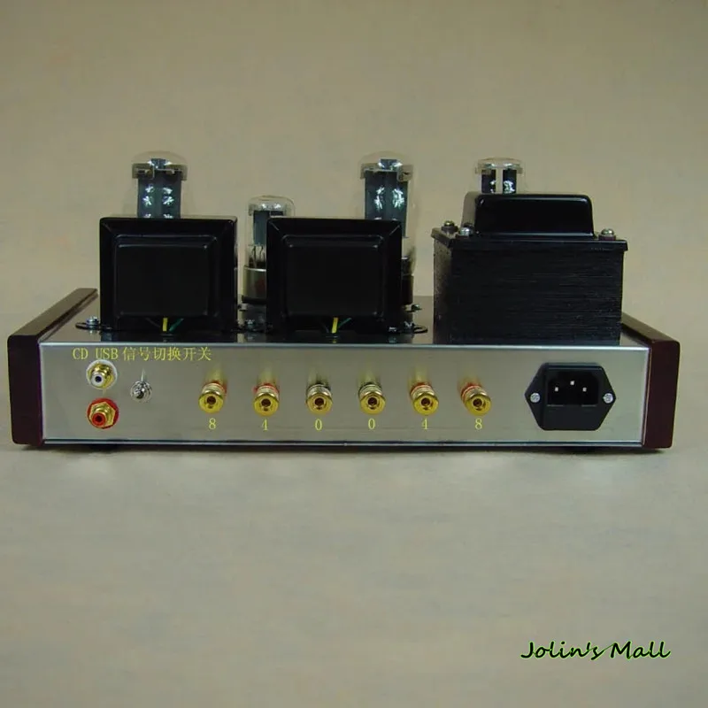 6N9P 6P3P усилитель клапанной трубки с радио USB MP3 декодер HIFI односторонний amp USB/MP3/SD/MMC