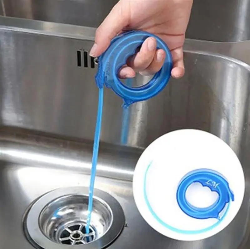 

Adjustable Pipeline Dredge Cleaning Tool Hair Cleaner Sink Clogged Hook Pipe Sewer Cleaner Tools