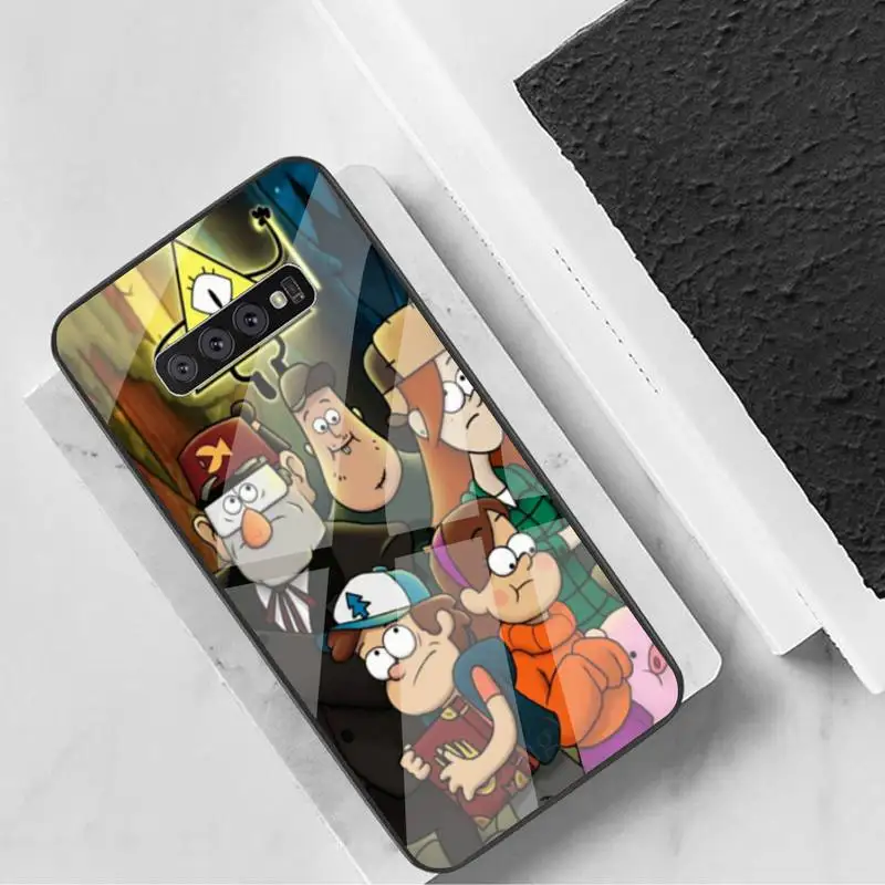 

Gravities Fall Series Phone Case Tempered Glass For Samsung S6 7 8 9 10 20 Plus Ultra Note8 9 10 10pro