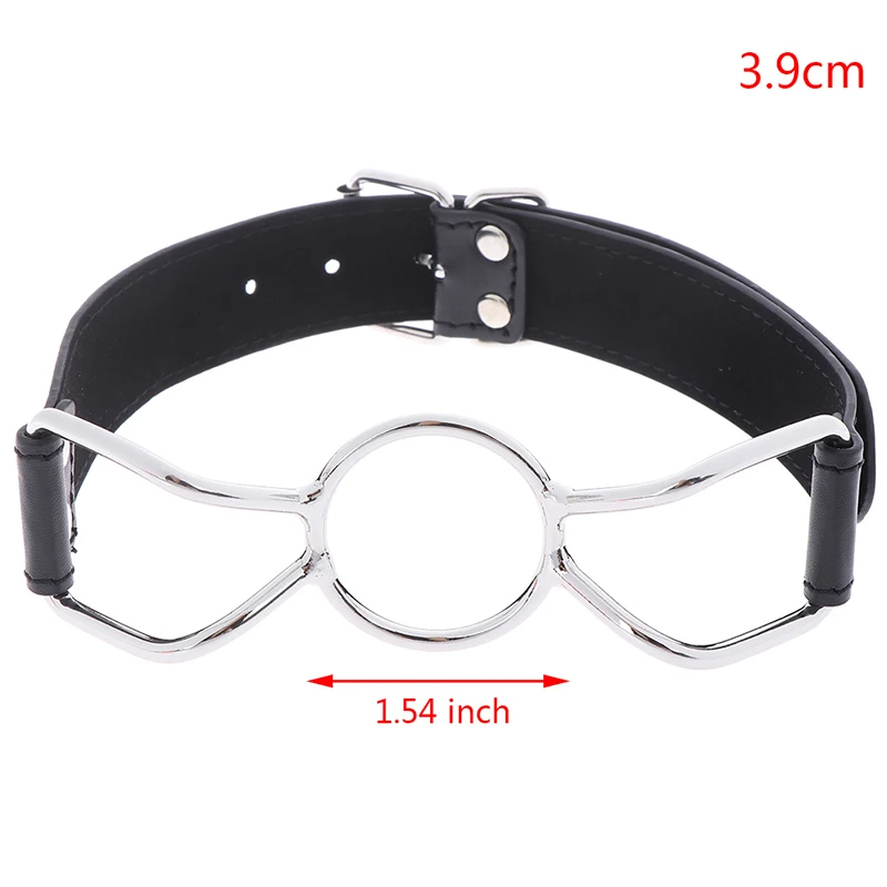 Leather Sex Toys Ring Gag Flirting For Couples Open Mouth With O-Ring Bondage BDSM Adult Erotic Play | Красота и здоровье