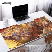 Genshin Impact 80x30cm Large Mouse Pad Gaming Accessories Laptop Gamer Mousepad Anime Antislip Mat Keyboard Desk Mats Carpet