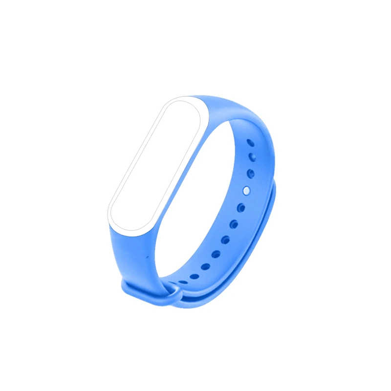 11 Аксессуары для mi Группа 4 для Xiaomi mi Band 3 ТПУ Напульсники сменный ремешок для браслет millet 3/4 саржа Двухцветная - Цвет: 11