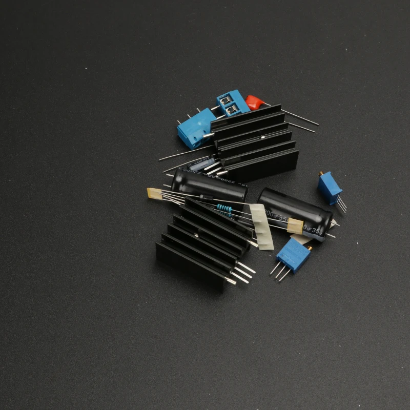 KYYSLB AC12V LM317 LM337 Power Board Dual Supply Adjustable Regulated Amplifier Preamp Tone Linear 2200uF/35V | Электроника