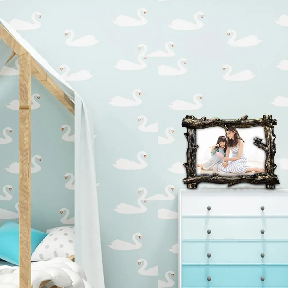 Цветочная фоторамка эллиптическая рамка для фотографий маленький держатель в