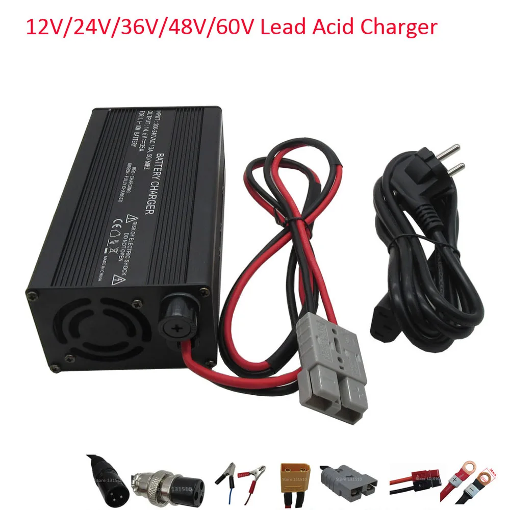 600W 12V 25A 24V 18A е байка 36В 12A 48V 10A 60V 8A 72V 6A свинцово кислотный Батарея Зарядное