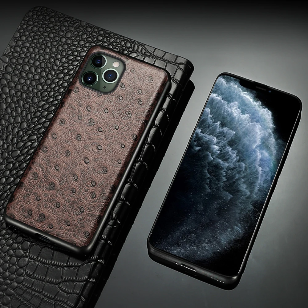 Кожаный чехол LANGSIDI для iPhone 11 Pro Max X XS 13 12 pro XR 7plus se 2020 8 | Мобильные телефоны и