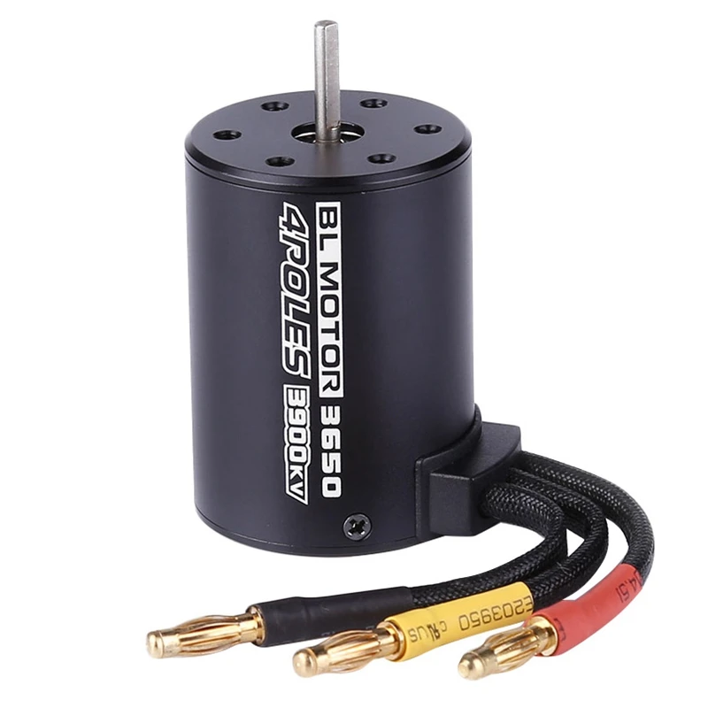

SHGO HOT-3650 3900Kv Brushless Motor For 1:8 1:10 Rc Car Truck Model Parts