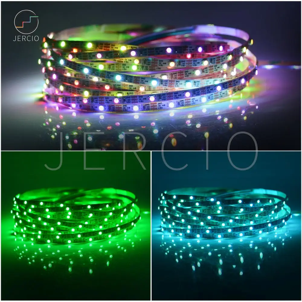Светодиодная лента SK6812mini / WS2812 3535 SMD 60/144 пикселей/светодиодов/м индивидуально