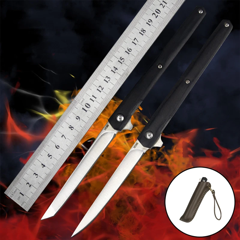 

Outdoor Knife M390 Knife Folding Knife Mini Portable Knife Portable Folding Knife Field Self-defense Knife Pocket Knife