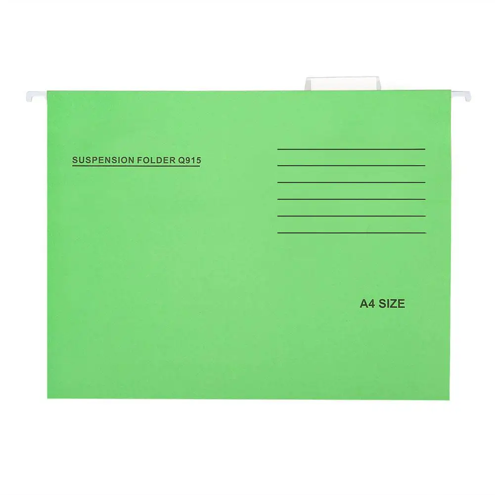 

Hanging File Folders Student Paper Holder Letter Business Binding Adjustable A4 Universal Ultra Thin Hanging Document Folders
