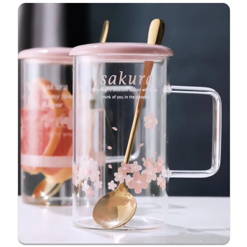 Милая мультяшная кружка креативная стеклянная для воды молока чая кофе лучшая