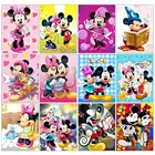 5D алмазная живопись сделай сам, Винни-Пух, Набор для вышивки крестиком, мультяшная живопись, квадратнаякруглая детская спальня, украшение для дома, подарок