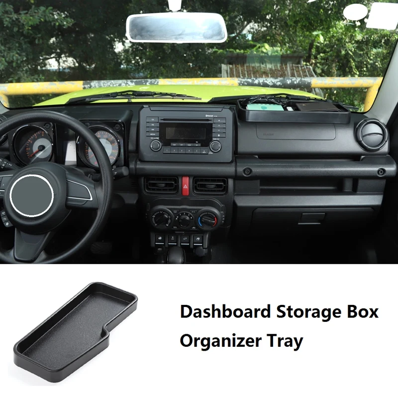 

Car Dashboard Storage Box Organizer Tray Holder for Suzuki Jimny 2019 2020
