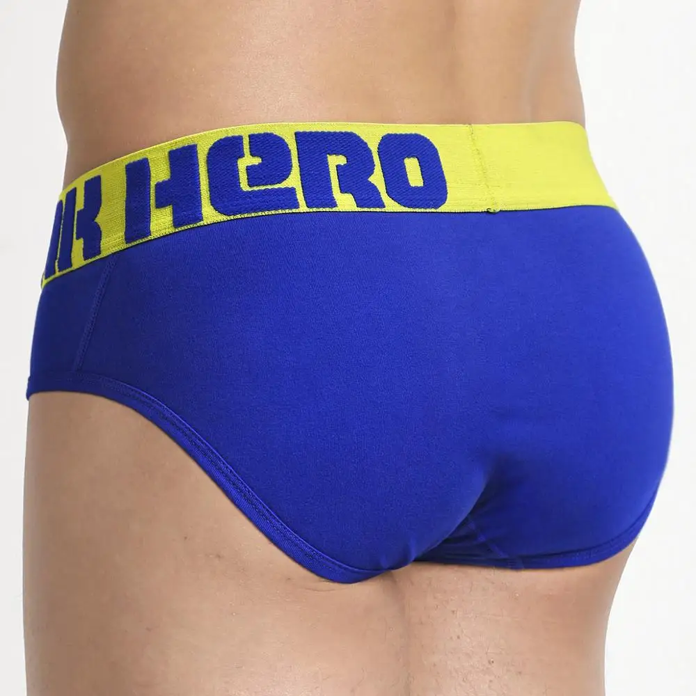 Мужские трусы брифы Pink Heroes 5 шт./лот хлопковое нижнее белье однотонные плавки