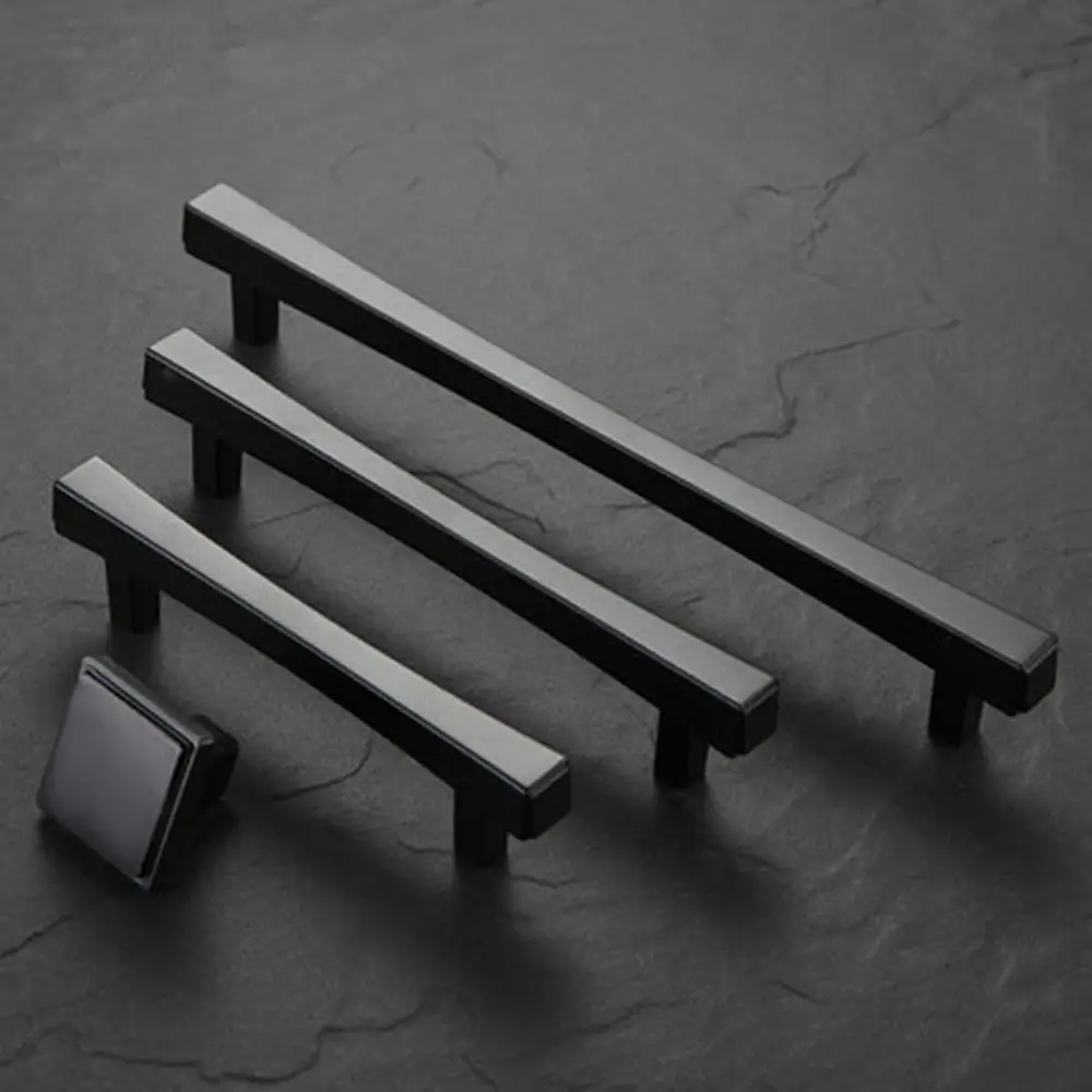 Ручка шкаф двери современный минималистский мебель черный ящик скандинавский