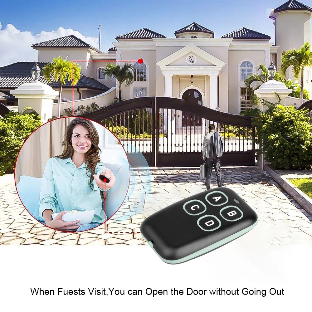 Пульт дистанционного управления для дверей гаража 433 92 МГц