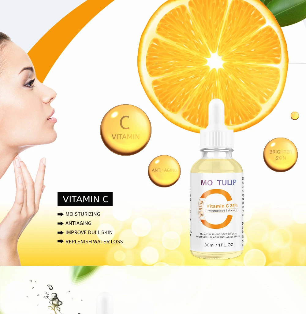 

30ml Vitamin C 25% Face Facial Serum Serum Firming Repair Skin Anti Wrinkle Anti Acne Anti Aging Serum Skin Care