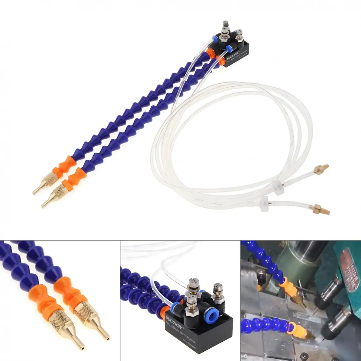 

Mist Coolant Lubrication Spray System Unit CNC Lathe Milling Drill Engraving Machine Tool for Pipe Cooling High Quality