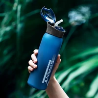 2021new water bottle with straw creative fashion portable leakproof shaker outdoor sport travel bottle ecofriendly bpa free