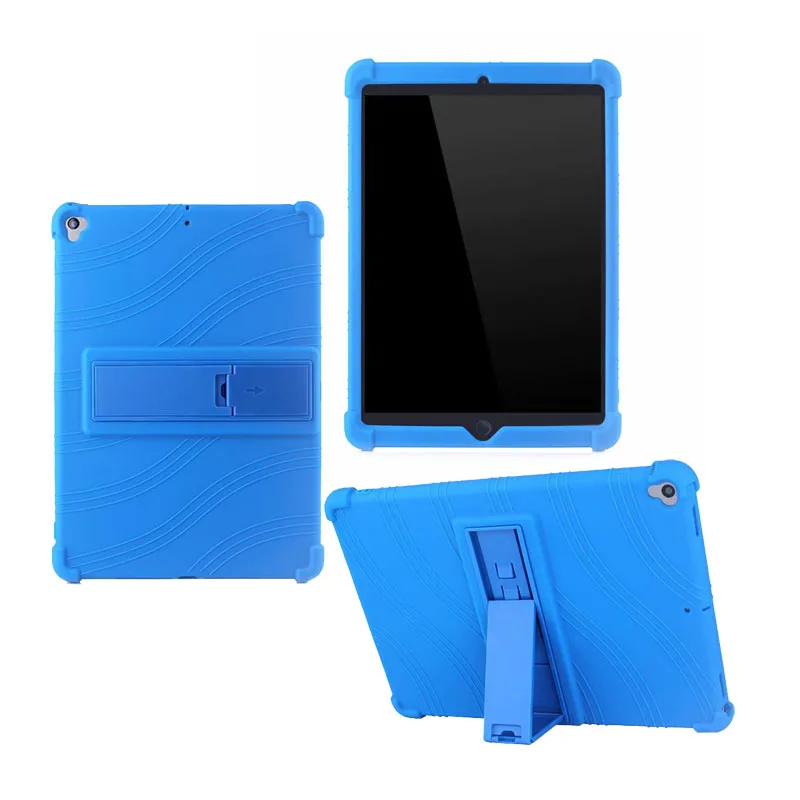 Универсальный силиконовый чехол-подставка для Apple iPad Pro 10 5/10 2 2019 Защитные чехлы