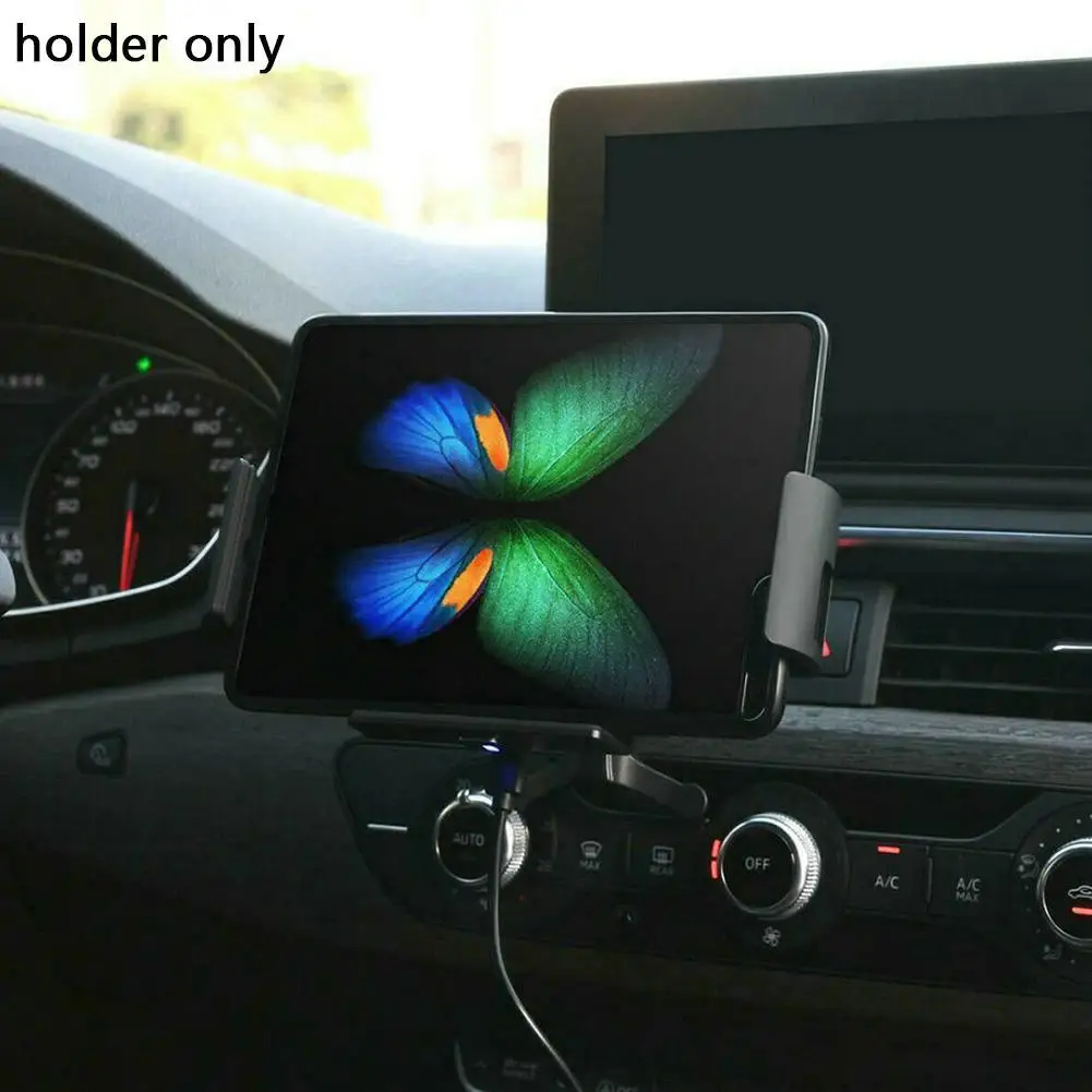 15w qi wireless charger car mount for xiaomi for samsung fold w20 wireless charging phone holder free global shipping