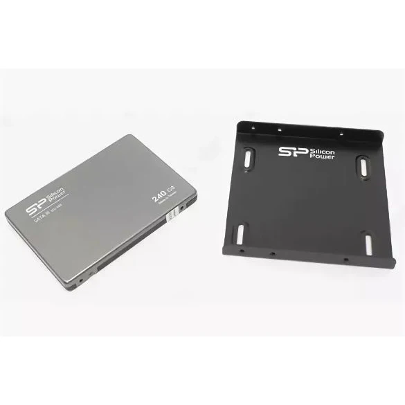 Твердотельный накопитель Silicon Power V60 SP240GBSS3V60S25 SSD 2.5&quot 240GB SATA III|Внутренние