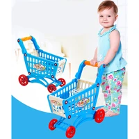 children mini plastic trolley play toy classic toys kid gift kids simulate supermarket shopping cart new