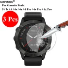 Защитное стекло для смарт-часов Garmin Fenix 5 5S, 6, 6X, 6S Pro, закаленное, 3 шт.лот, 9H, 2.5D, с инструментами для очистки