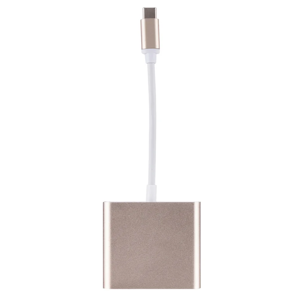 

TQQLSS USB C HDMI Type c Hdmi mac 3.1 Converter Adapter Typec to HDMI/USB 3.0/Type-C Aluminum For Apple Macbook adapter USBC HUB