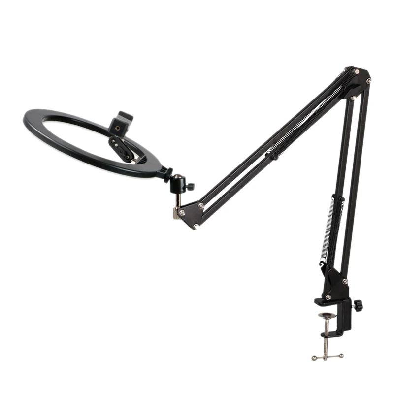 Затемнения светодиодный кольцевой светильник мобильный телефон кронштейн для