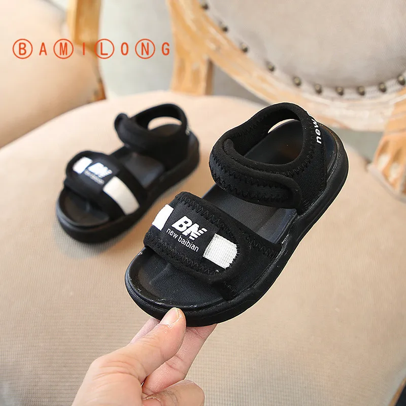 Детские удобные сандалии Новинка лета 2020 года Пляжная обувь для мальчиков и