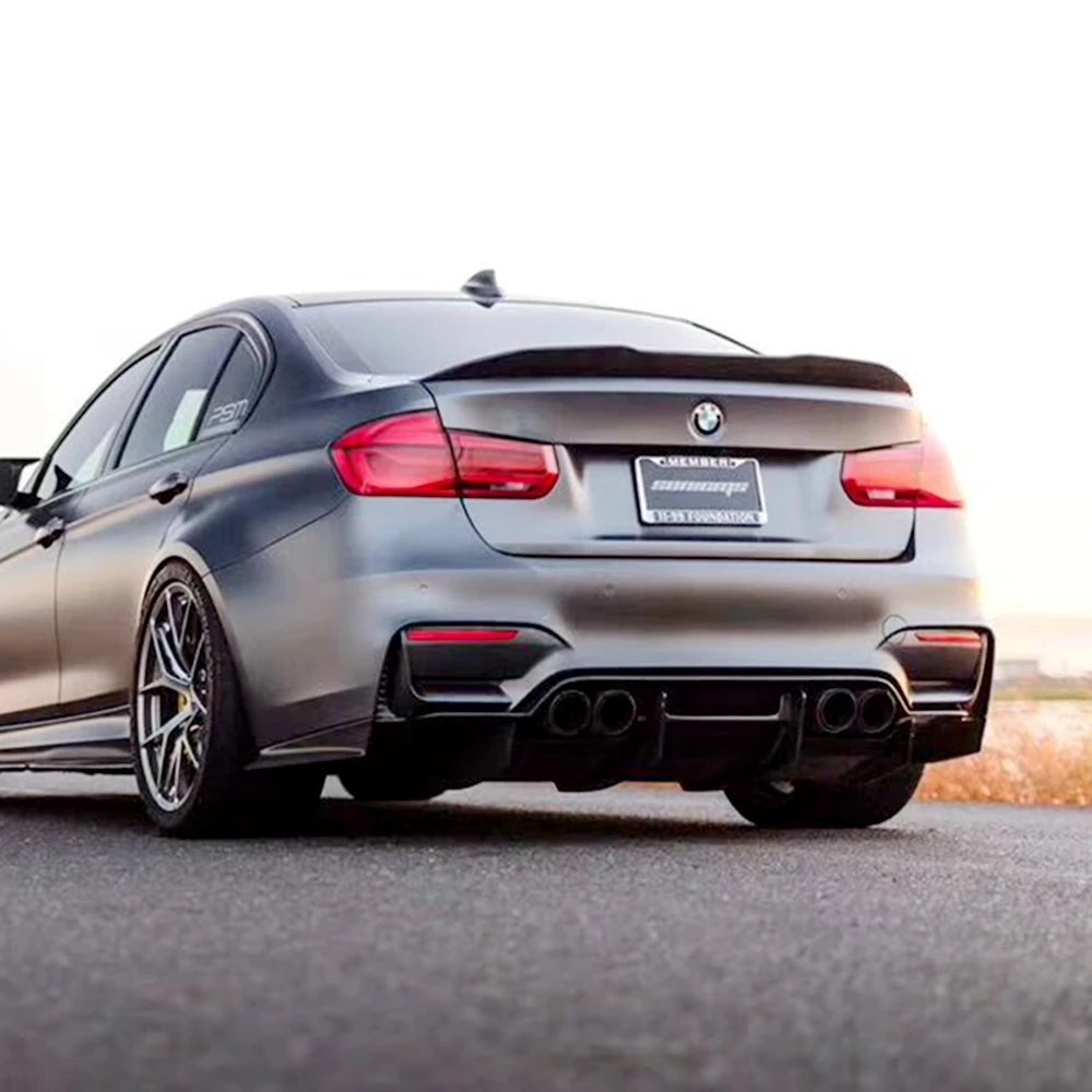 Высококачественный модифицированный задний спойлер из углеродного волокна для