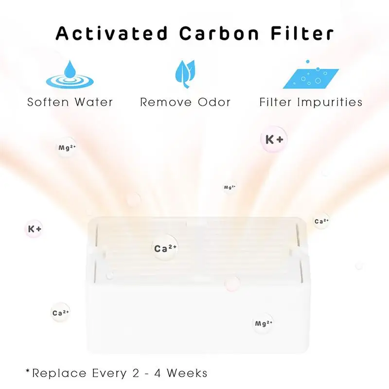 8 шт./лот фильтр с активированным углем для 2.3L автоматической питьевой воды