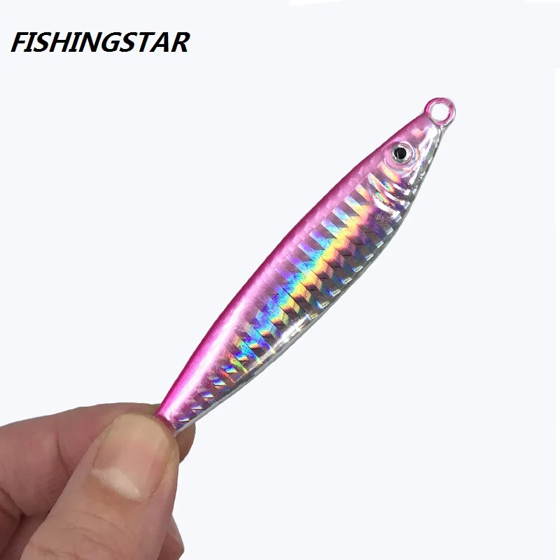 FISHINGSTAR 2020 Новое поступление металлическая приманка ложка 40 г 60 80 свинцовая рыба
