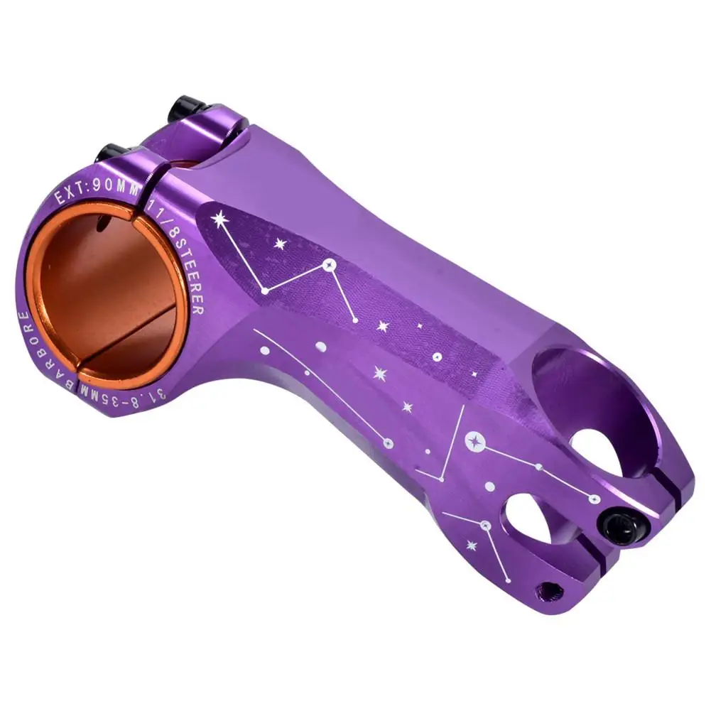 

MTB Road Mountain Bike -17 Degree 90mm Handlebar 31.8/35mm Bicycle Stem Part Degree 90mm Handlebar 31.8/35mm Bicycle Stem Part