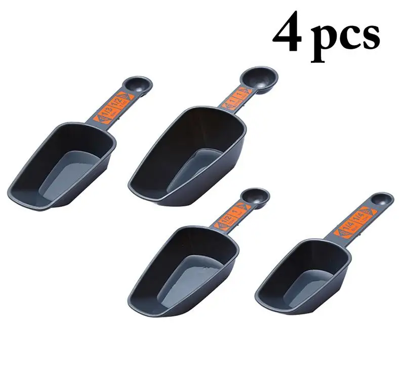 

4pcs Kitchen Tools Measuring Spoons Set Teaspoon Coffee Sugar Scoop Cake Measuring Cups Kitchen Cooking Tools
